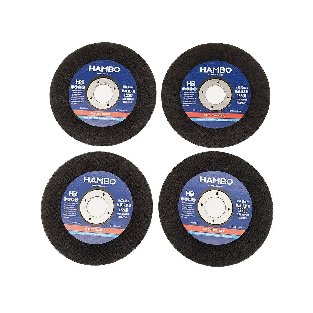 High Quality Cutting Disc 115mm Abrasive Grinding Metal Cast Iron Cutting Disc for Stainless Steel
