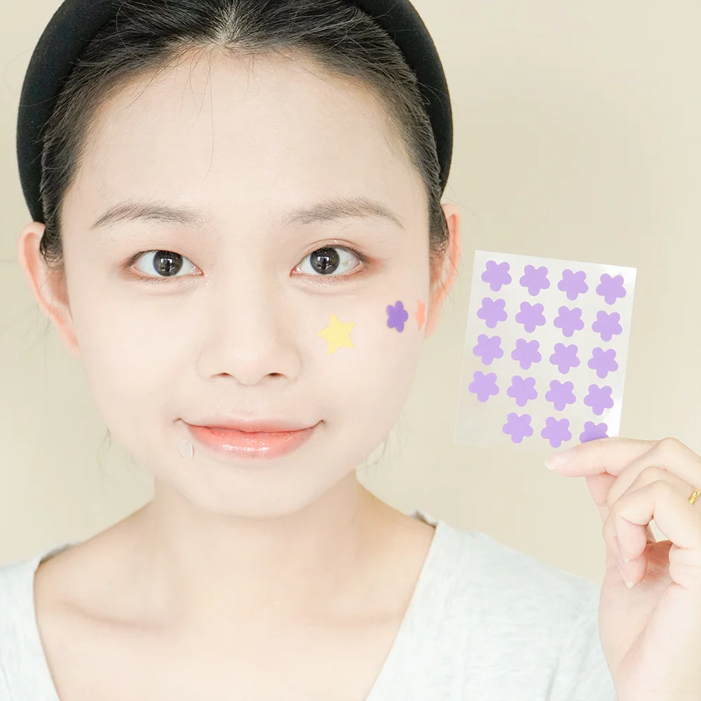 Custom Medical-Grade Hydrocolloid Pimple Patch 24-36 Grains Invisible Waterproof Transparent Cosmetics for Acne Cleaning