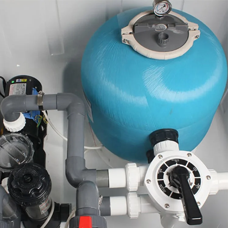 2023 Hot sale side mount top sand filter for swimming pool