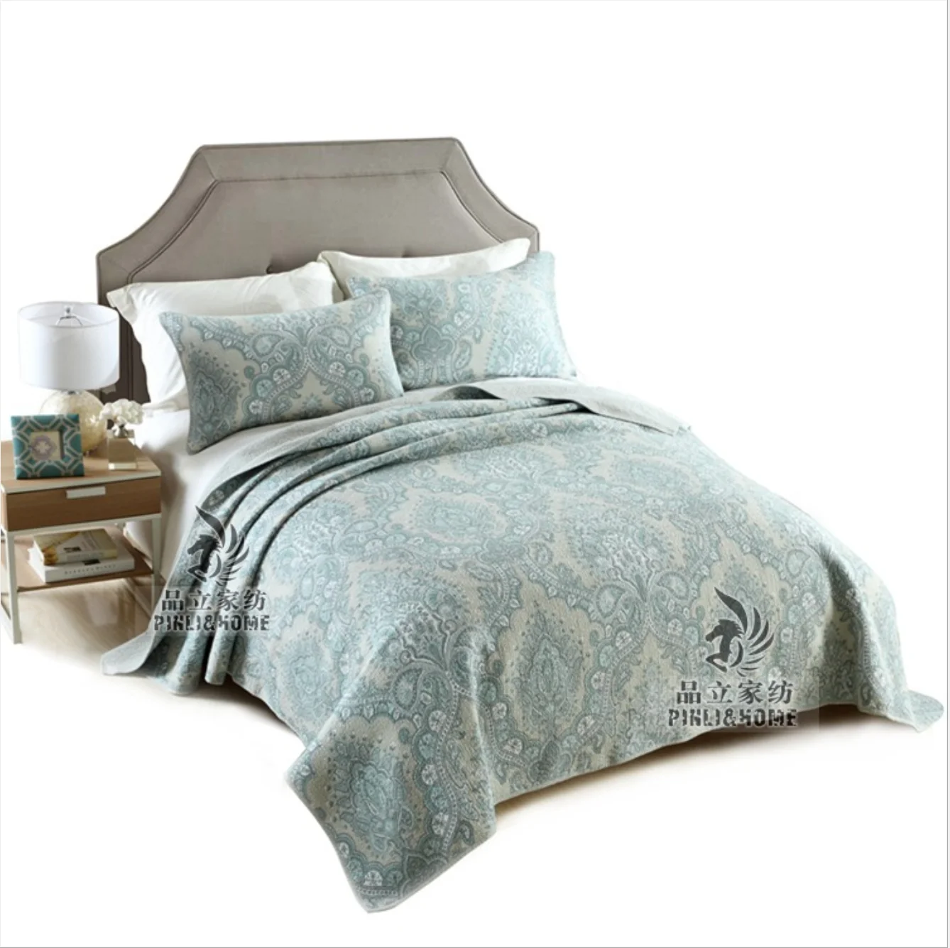 
 Постельного белья из 3 предметов мыть Покрывало хлопковое стеганое одеяло набор  