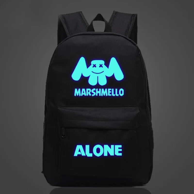 New Product Low MOQ School Camping&Hiking Marshmello Gaming Bagpack Bags for Men Backpack Marshmello Bag Backpack