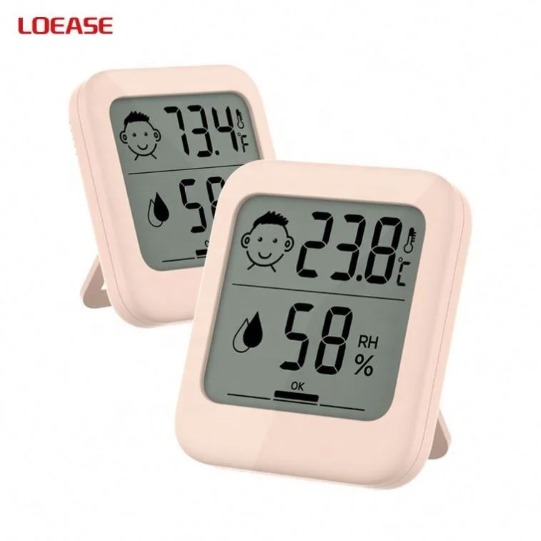 Mini Wireless Digital Barometer Meter Humidity Gauge Thermometer And Hygrometer Indoor Temperature