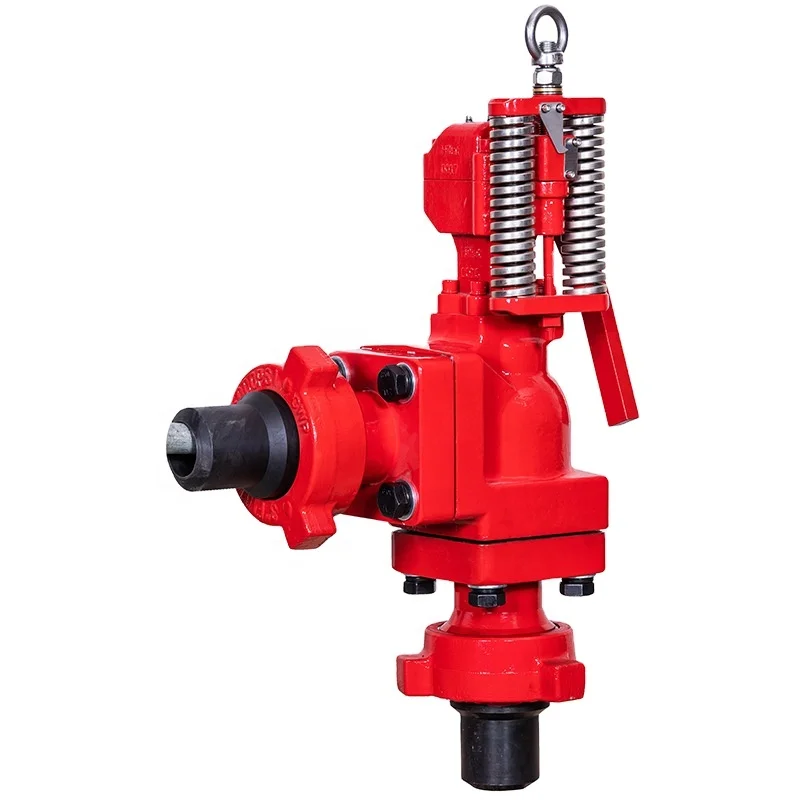 API 6A, предохранительный клапан высокого давления 3 дюйма/Пружинный Предохранительный клапан с соединением молотка или фланцевыми соединениями