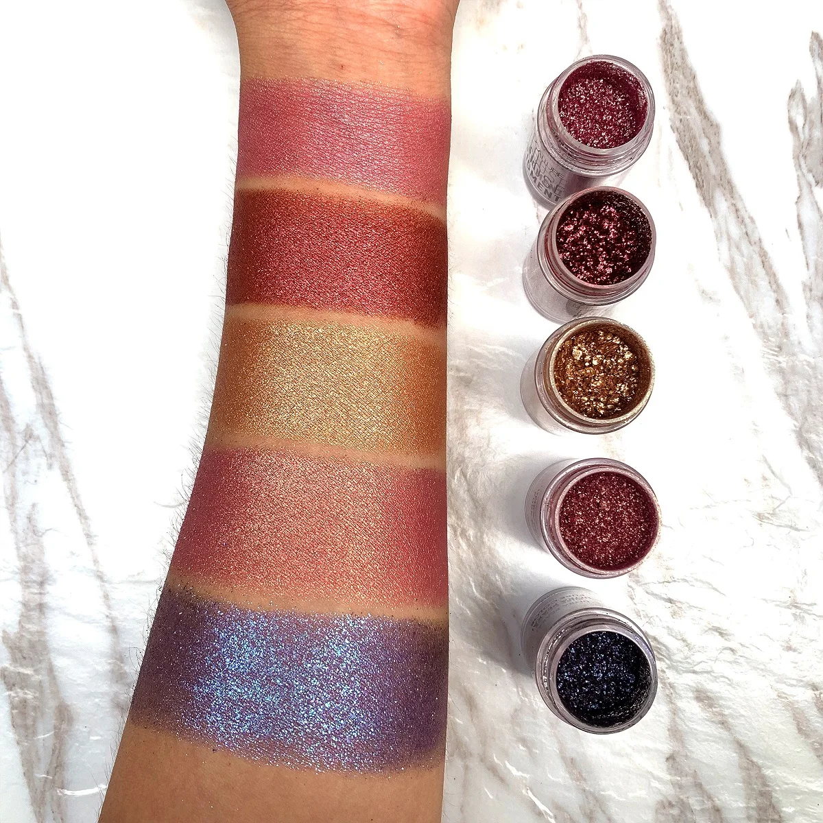 FOCALLURE FA37 Makeup Powder Pigment Glossy Eye Shadow Shimmer Eyeshadow Pigment