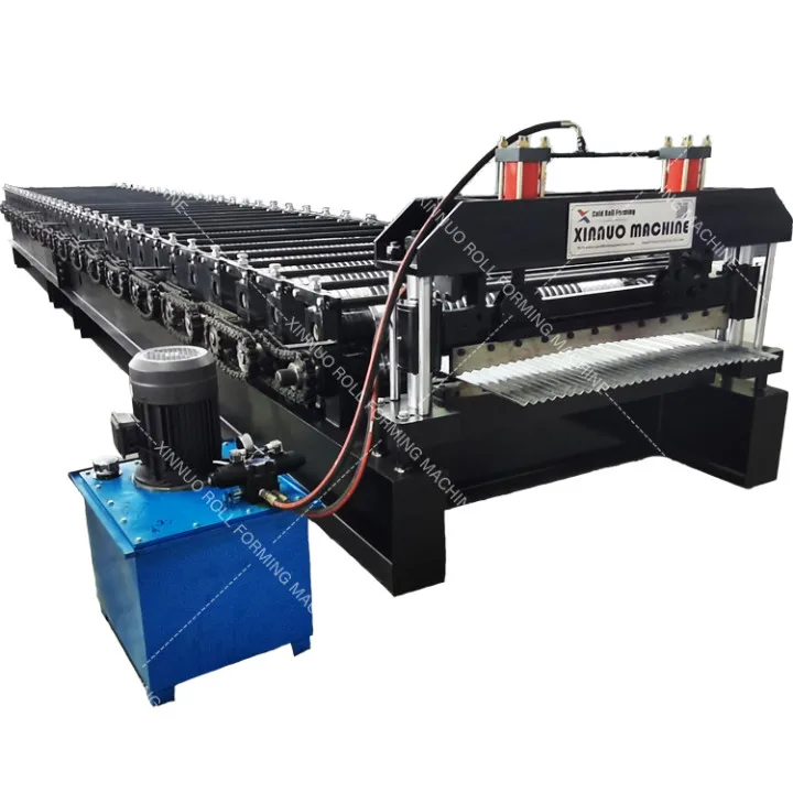 Construction Materials Zinc Color Coated Corrugated Metal Roofing Sheet Tile making machine