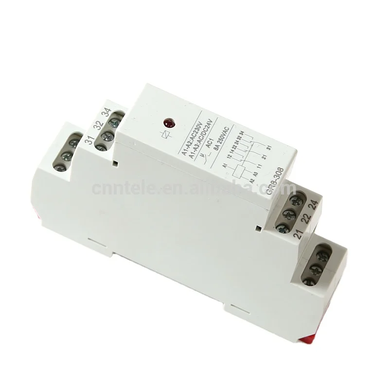  GR8-308 AC DC 12V 24V 48V 110V промежуточное
