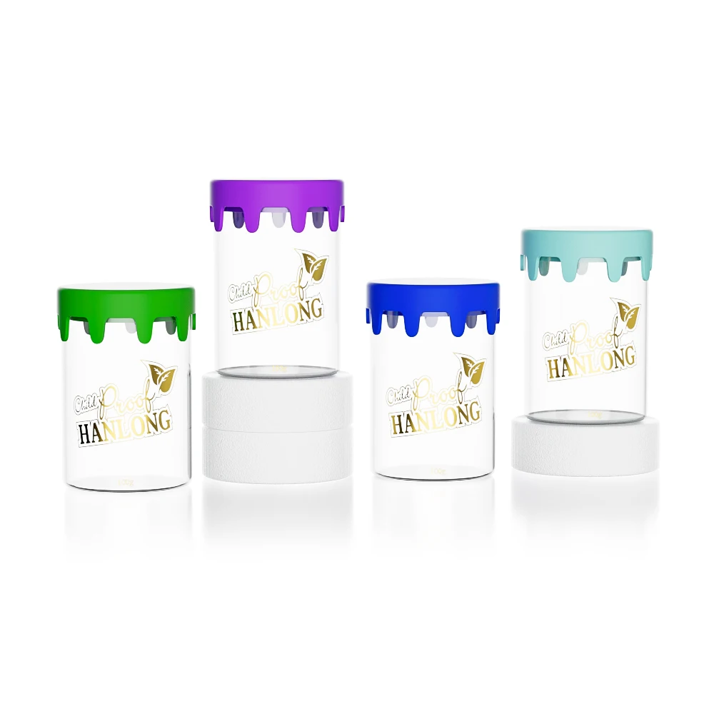 Factory price customized 5ML silicone container silicone jars wax container for wax oil/Silicone jar