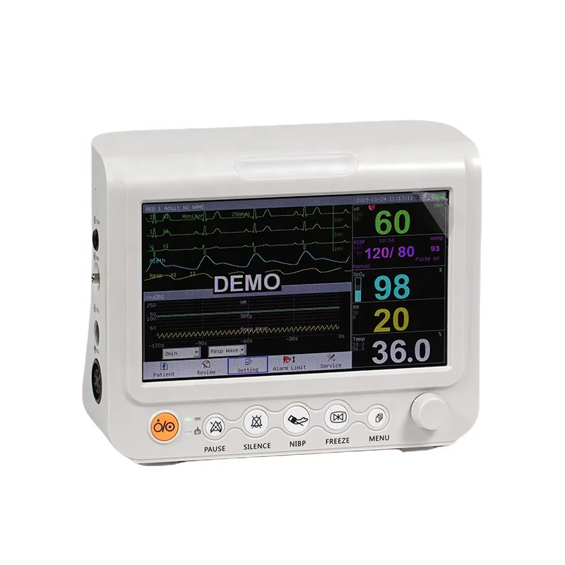 OEM SKD 7-Inch Veterinary Vital Signs Monitor for pets