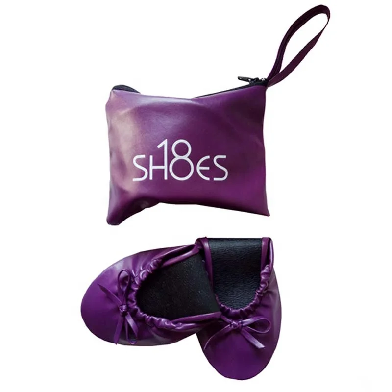 OEM Colorful women shoes High Quality Lady Casual Ballerina Shoes Fold Flats