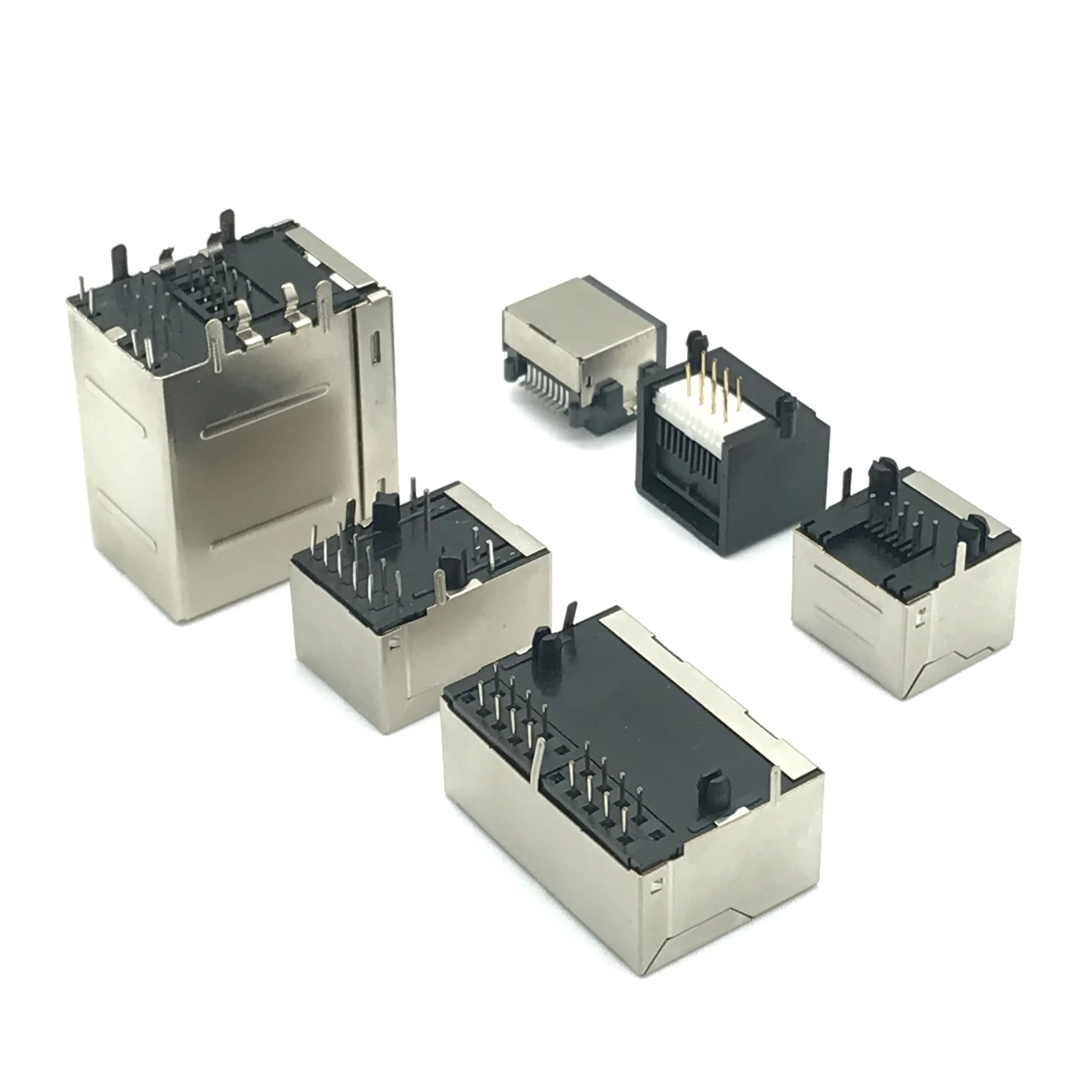 Manufacture Customised Multi Port Ethernet rj 45 Connector