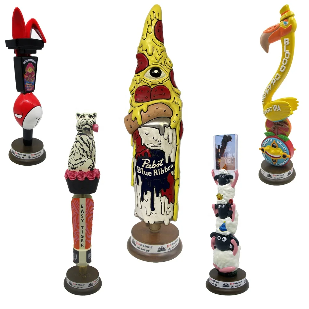 Craft Beer Keg System Bar Promotional Item Resin Custom Beer Tap Handles