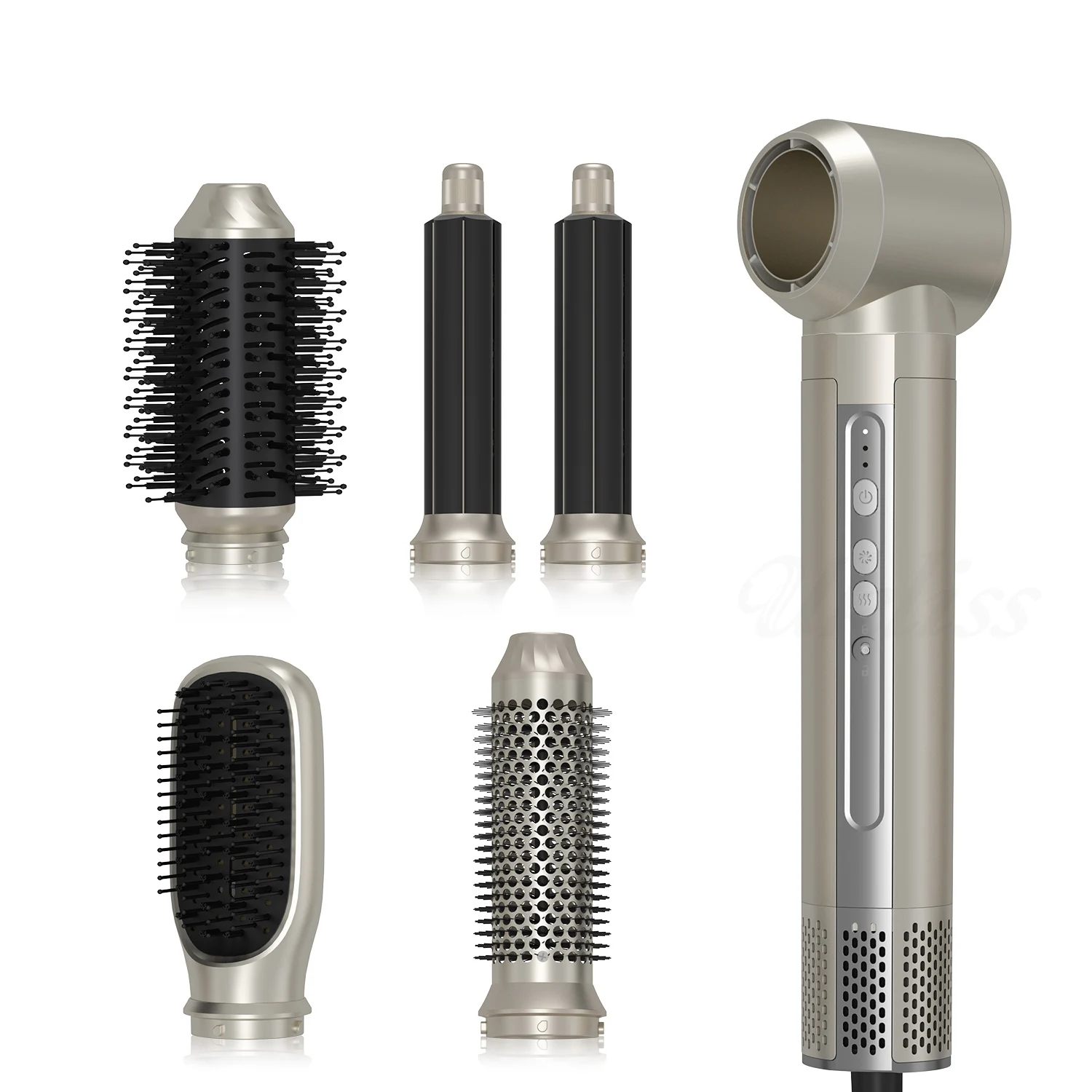 6 In 1 High Speed Blow Dryer One Step Hot Air Brush 110000rpm Powerful Blow Dryer And Styler Air Flow multi styler and dryer