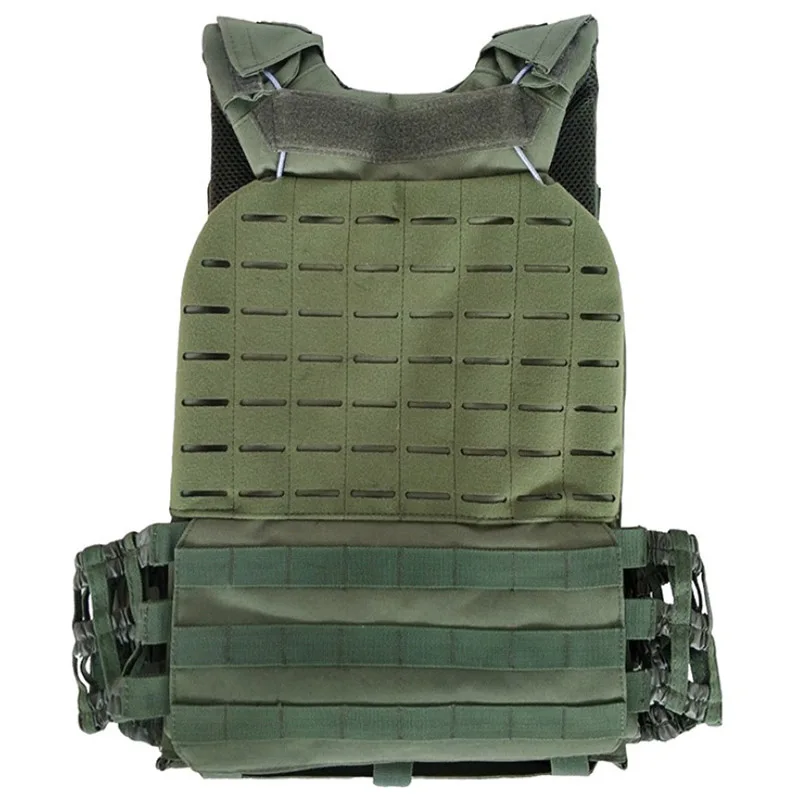 Tactical Vest Molle Cut Plate Carrier Quick Detach Adjustable Vest Outdoor Hunting CS Game MODULAR Vest