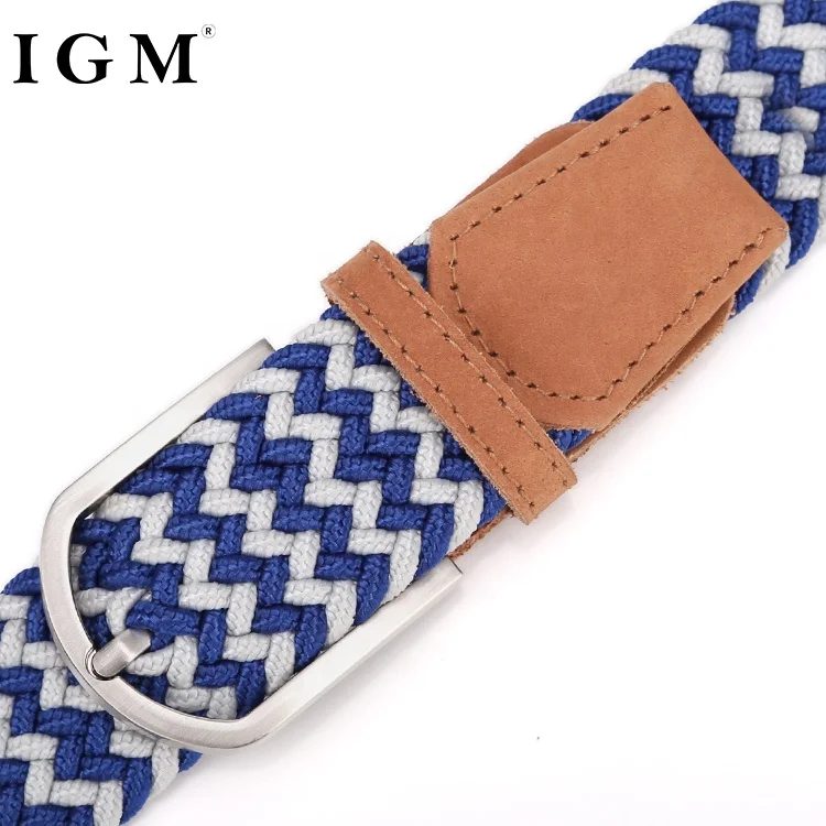 New Unisex Ethnic Stretch Braided Elastic Belt