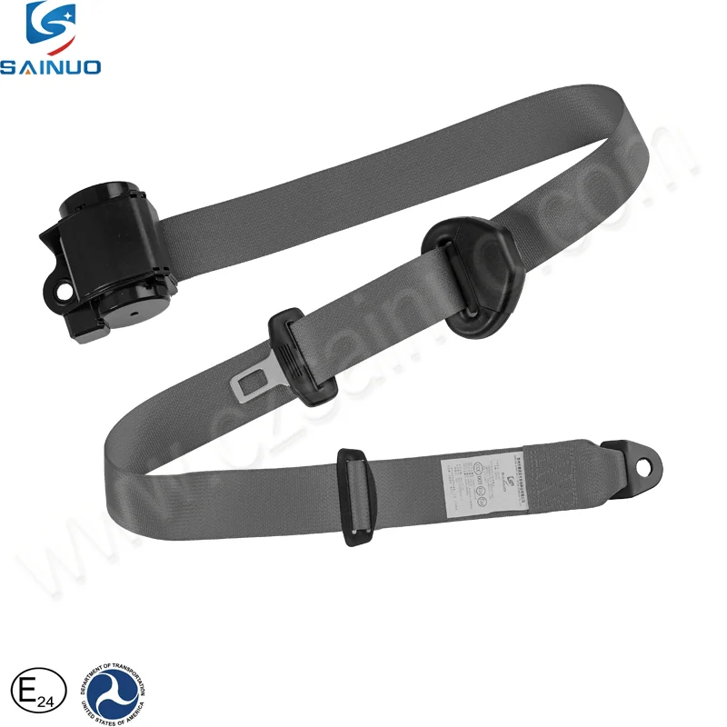 3-Point Seatbelt Lap Strap Retractable Safety Belt