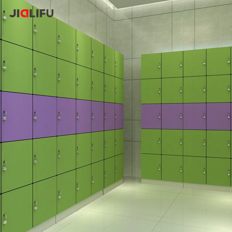 Jialifu Modern Design Phenolic Laminate Digital Locker Room Lockers