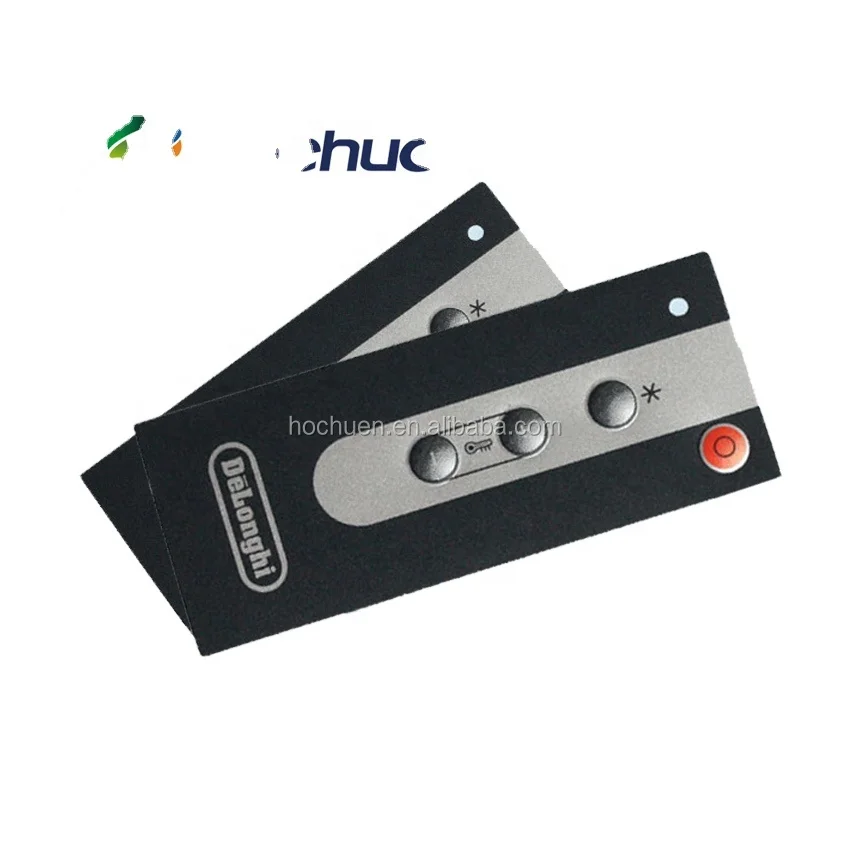 Custom Printed Waterproof Decal Printing Clear Matte Adhesive Label PET Plastic Embossed Sticker for Electronics Medical Part