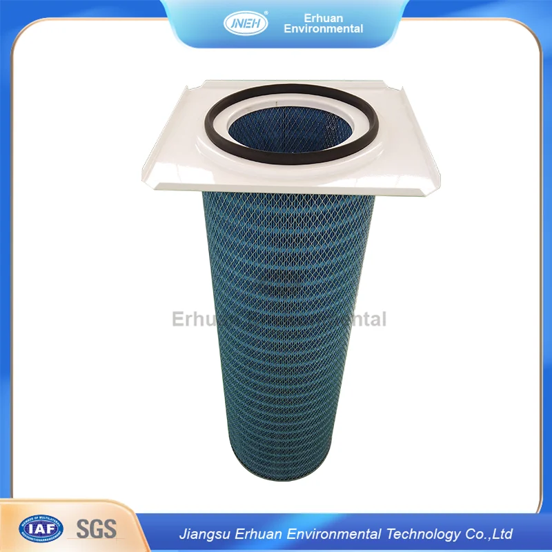 High Efficiency Industrial Spare Parts Dust Collector Oval Air Filter Cartridge EH/Z3266