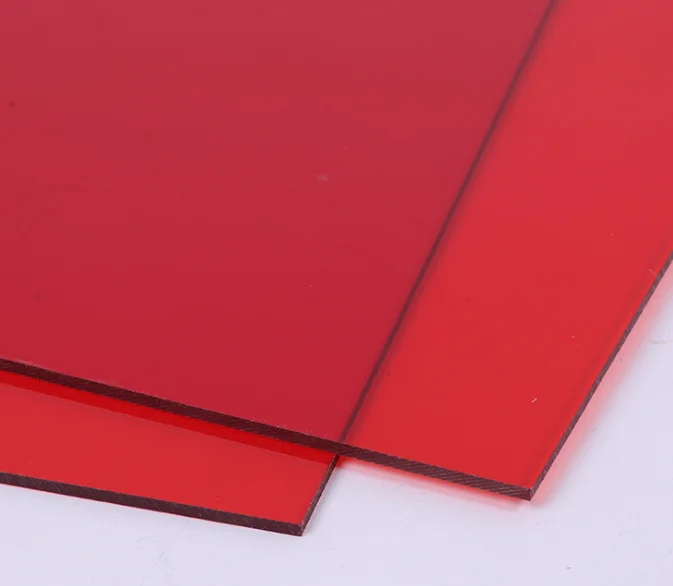 Rugged and unique design translucent polystyrene board/plastic color board