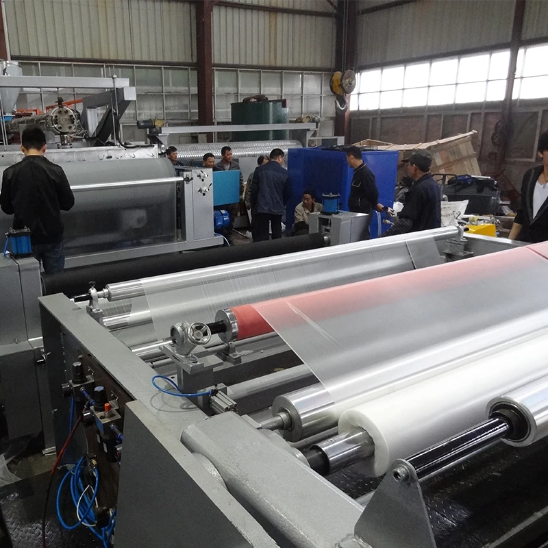 Smooth and Embossing Cast Film Machine