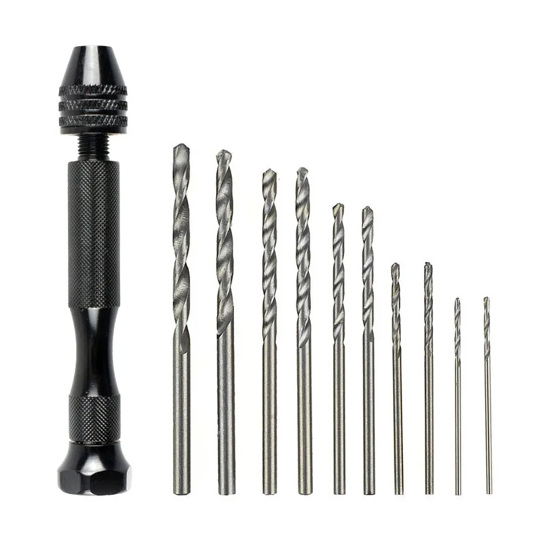 Hand Twist Drilling Tool Wear-resistant Titanium-plated Twist Drill Set
