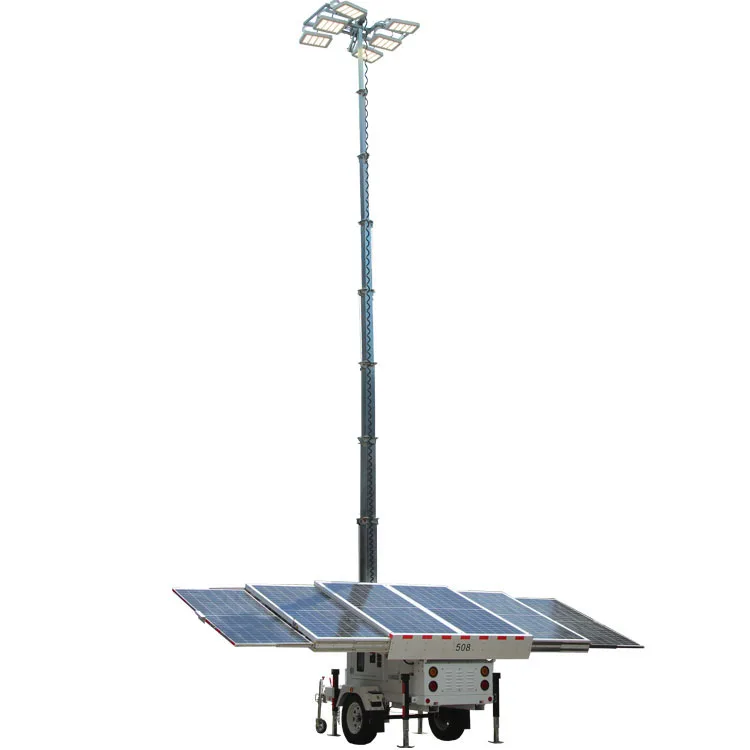 Biglux Smart 95% Efficiency MPPT Controller Mobile Solar Light Tower Trailer Smart Mppt Controller