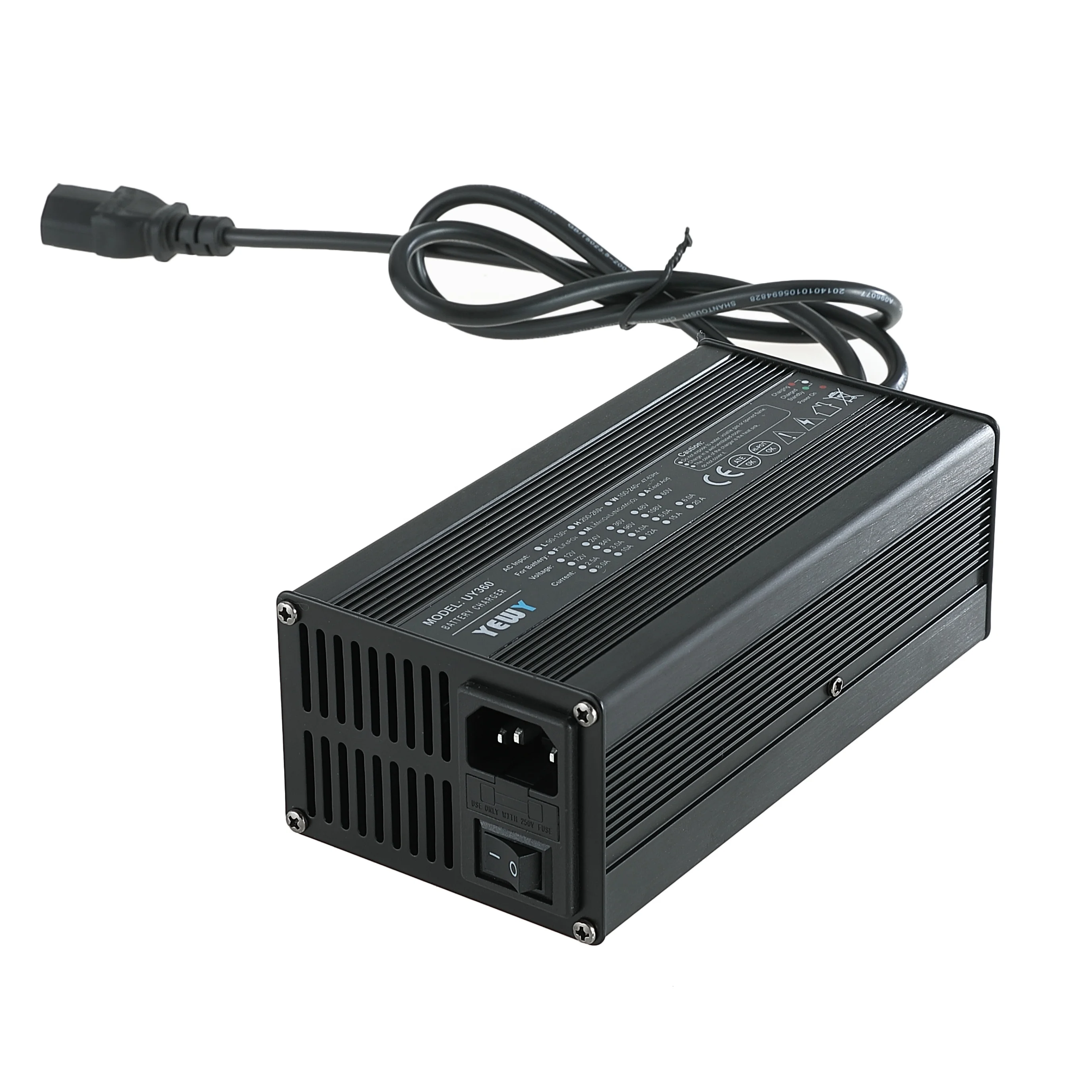 Lithium Battery Charger 24V 36V 48V 48 Volt 60V 120A 100A 70A 60A 360W Lithium Battery Charger