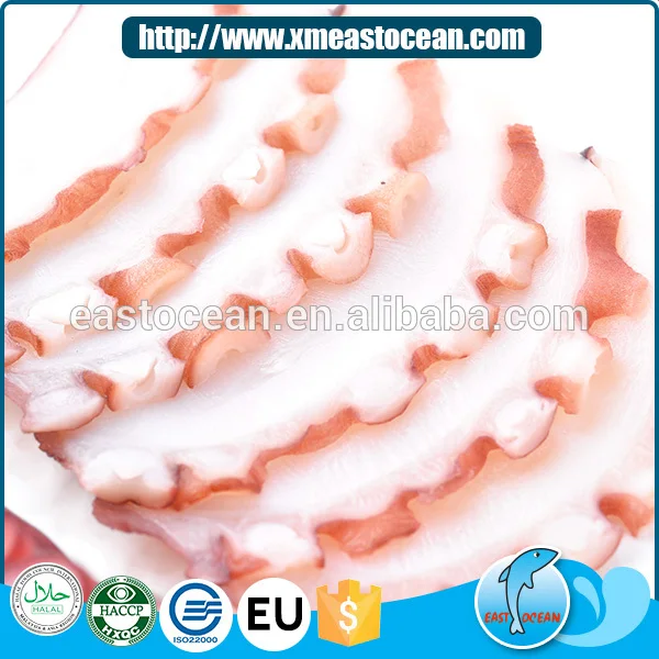 Wholesale low price heathy delicious frozenjapanese sushi frozen octopus slice for sale