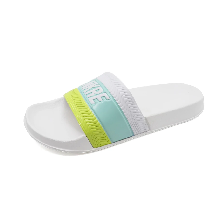 New Logo embossing sport sandals beach slippers 3D printed for men open shoes sliders