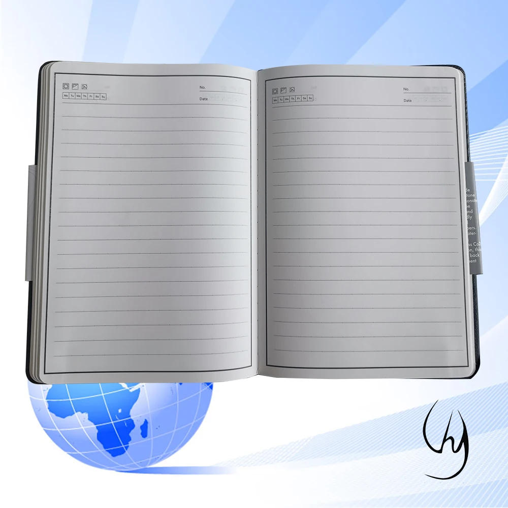 Customize Printing A4 A5 A6 Pocket Size Waterproof Stone Paper Planner Sublimation Notebook