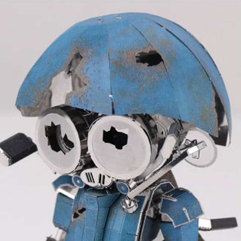 Transformers Sqweeks Toys MU 3D Metal Puzzle Toys Action Figures Metal Model Kits Robots Assemble Toy Creative Gift