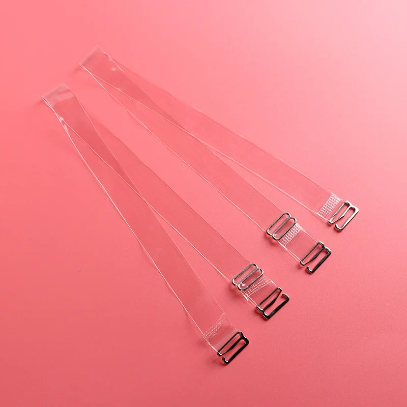 New Arrival transparent adjustable elastic shoulder bra transparent replacement shoulder strap