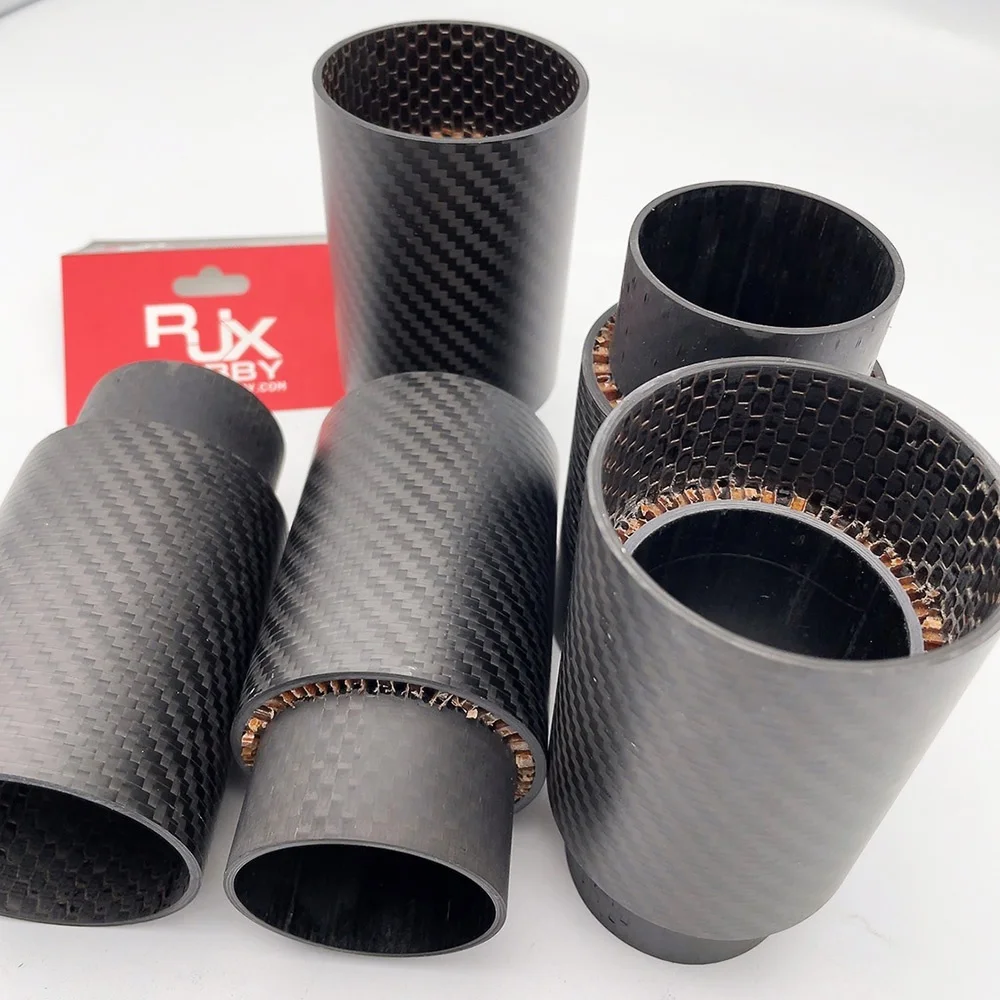 Customized Aramid Nomex honeycomb core sandwich carbon fiber tubes