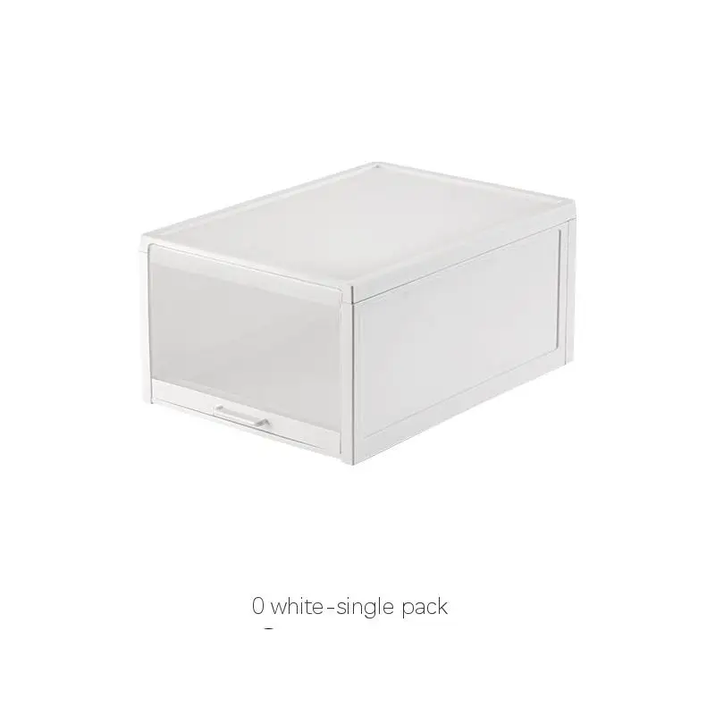 Drawer-type transparent household plastic folding dustproof shoe box with drawer high quality  type shoe box  sliding