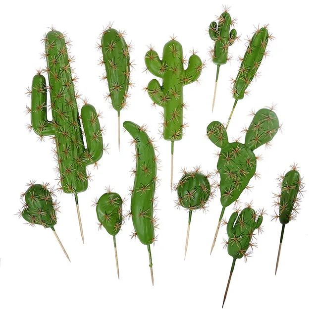 DR163 Mini Green Indoor Succulent Artificial Desert Plants artificial cactus