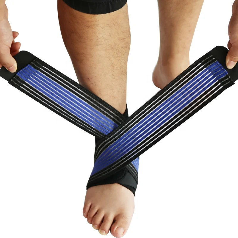 Adjustable Breathable Ankle Support Blue For Plantar Fasciitis