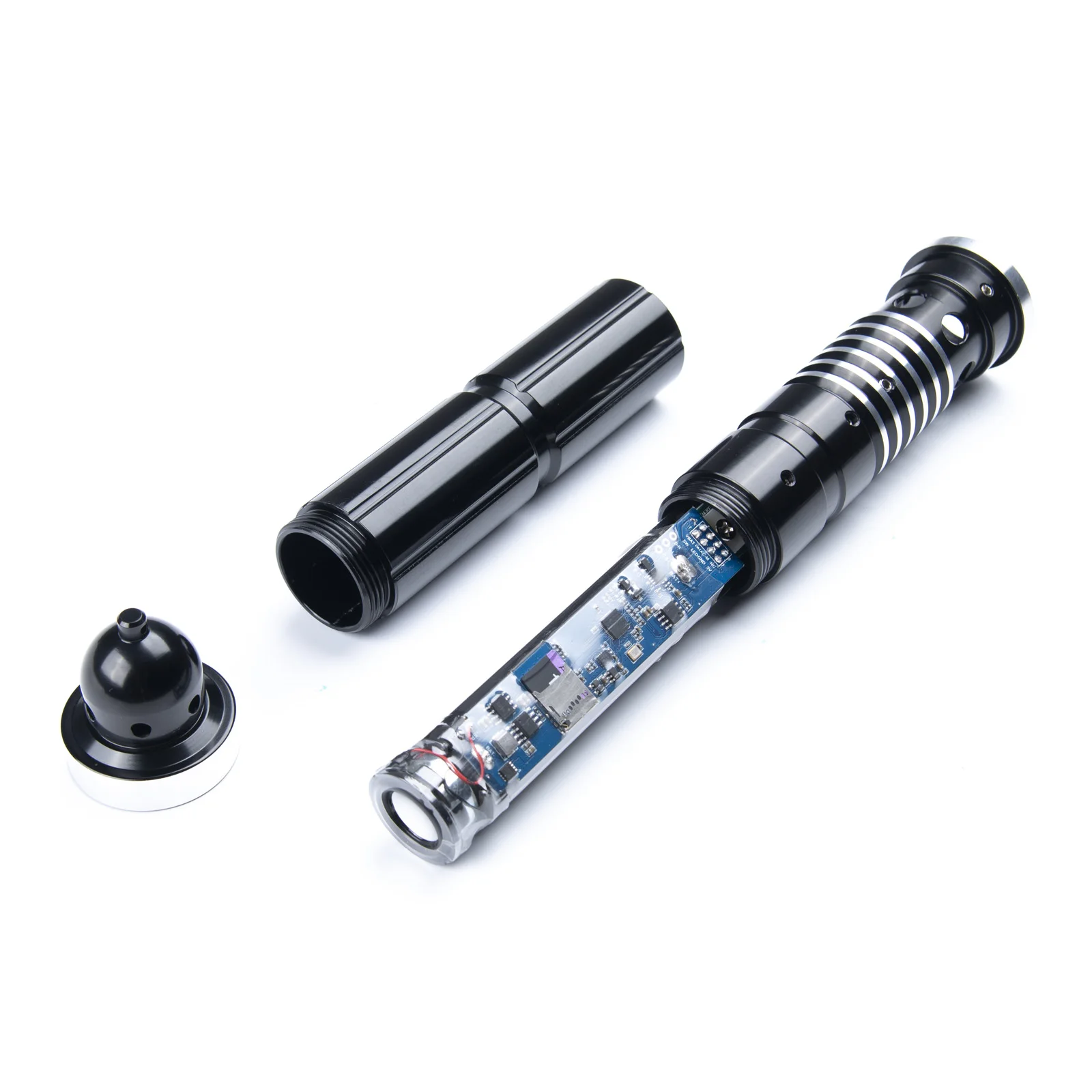 Adult Metal Toys Gift Long Hilt Flashing Lights Sable De Luz Sound Cheap Dueling Double Bladed FX Lightsaber Laser Sword