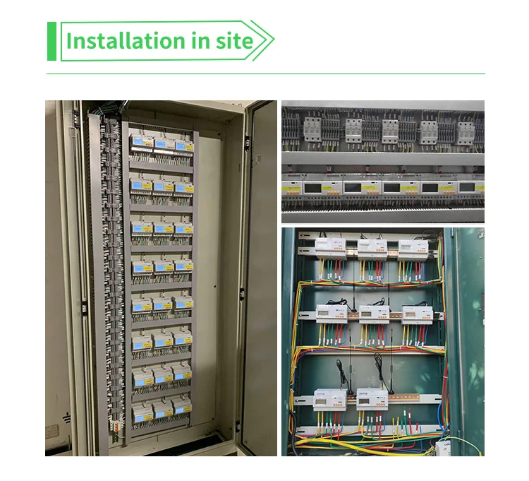 Acrel ADL3000-E/F Multi-tariff 220/380V Three Phase Multifunction Energy Meter Din rail with RS485 Modbus