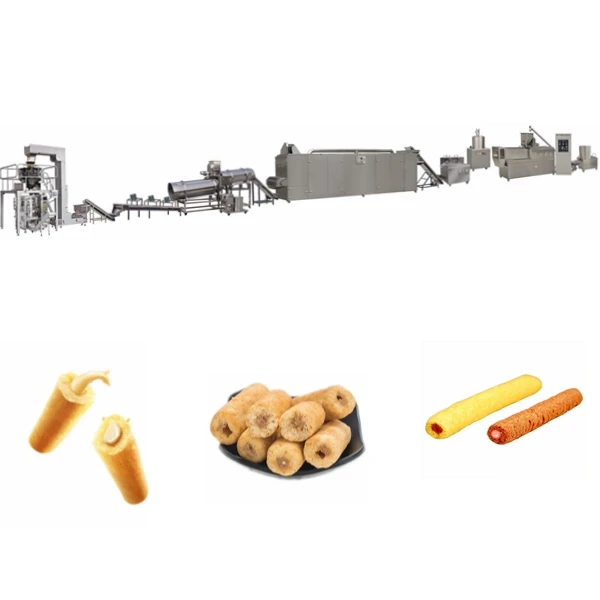 production of corn sticks puff snacks making machine puffed rice ball processing equipment