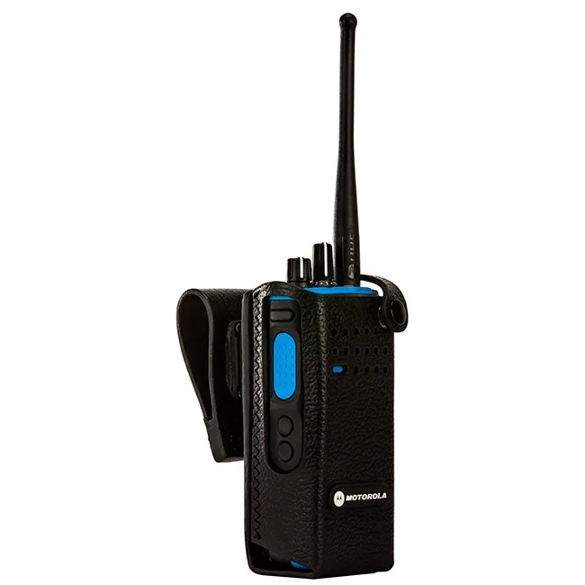 Motorola PMLN6098A 2.5 Inch Swivel Belt Loop Display Soft Leather Case Full Keypad DMR Digital Radio Transmitter ATEX Model