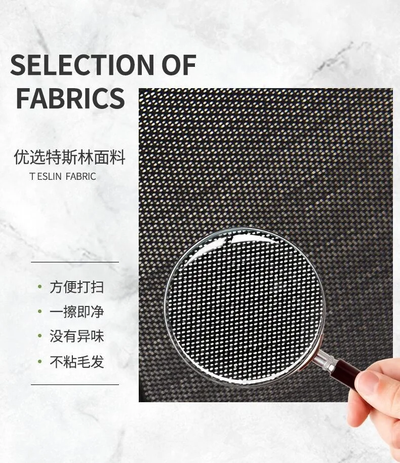 TESLIN Fabric Portable Durable Frame Elevated Dog Cot Sustainable Raised Dog Bed for Large Dogs for Camping