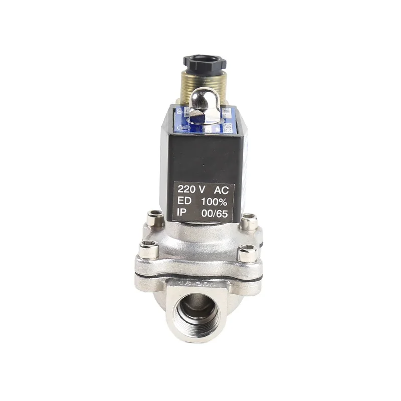 1/2 Inch Direct Acting Diaphragm Water Stainless Steel Solenoid Valve Manufacturer