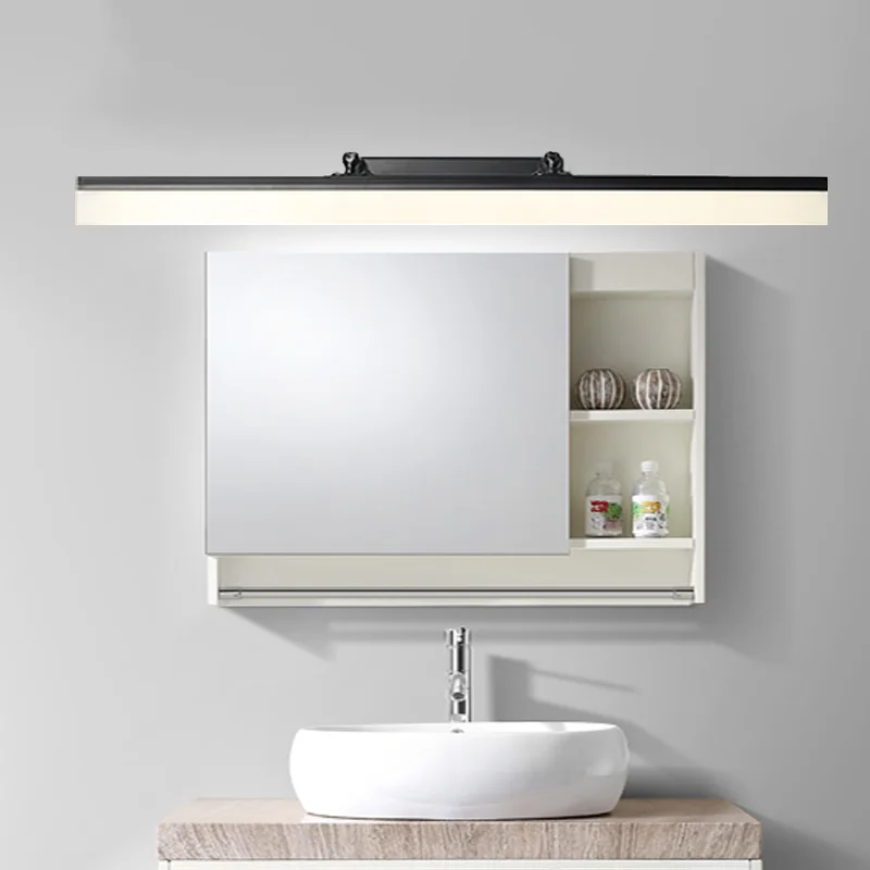 Mirror front light Modern waterproof anti-fog led mirror cabinet light bathroom bathroom wall lamp dressing table lamp