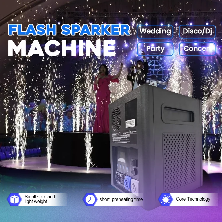 Reliable dj spark machine maquina de chispas frias cold sparks fountain machine