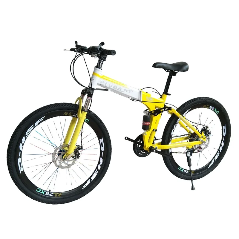 Folding Bike 26 Inch Wheels Light Weight Bicycle / Folding Bicycle Bike 3 Wheels Bicycle Foldable 21 Gears Cycle