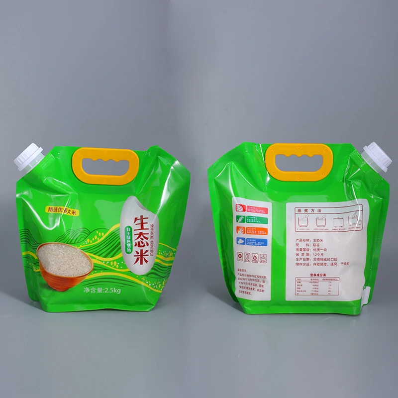 5 Liter  Gallon UMETASS Wholesale spout pouch foldable outdoor storage drink bag water plastic bag