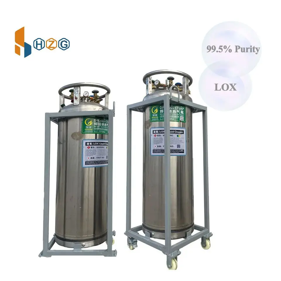 Electron Grade 99.5% 7782-44-7 20tons Liquid Oxygen Cylinder For Welding