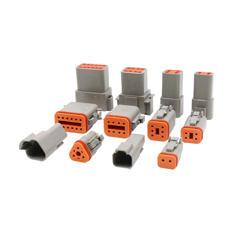 Deutsch DT06-2S/3/4/6/8/12-pin waterproof automotive wire connector Deutsch harness connector