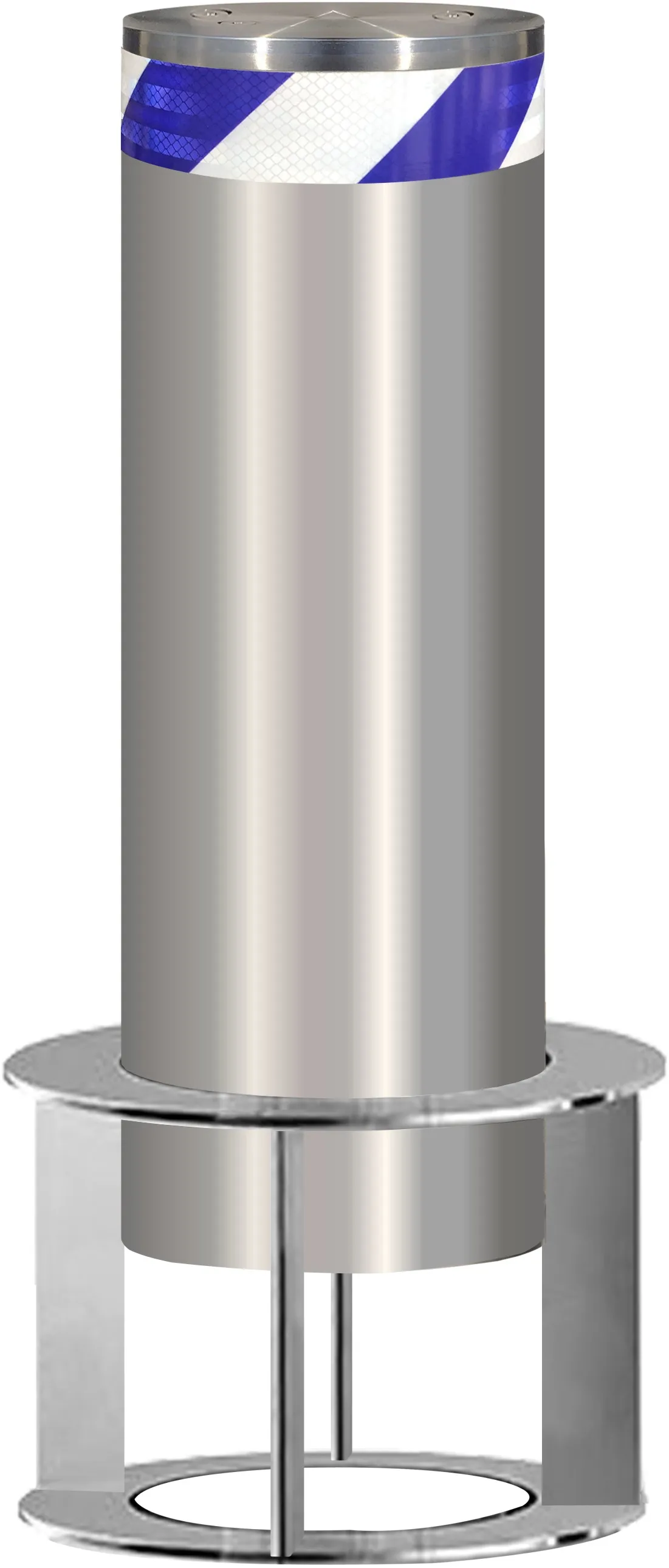 Factory direct sale Fixed Metal bollards Traffic Barrier Automatic LED Retractable Bollards