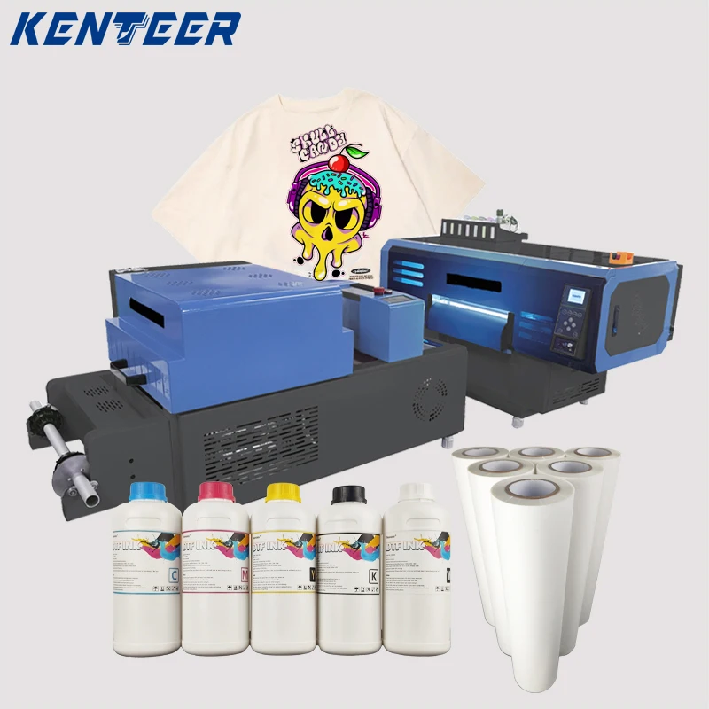 factory inkjet printer a3 dtf printer for clothes printing with a3 dtf printer and film for t shirt printing